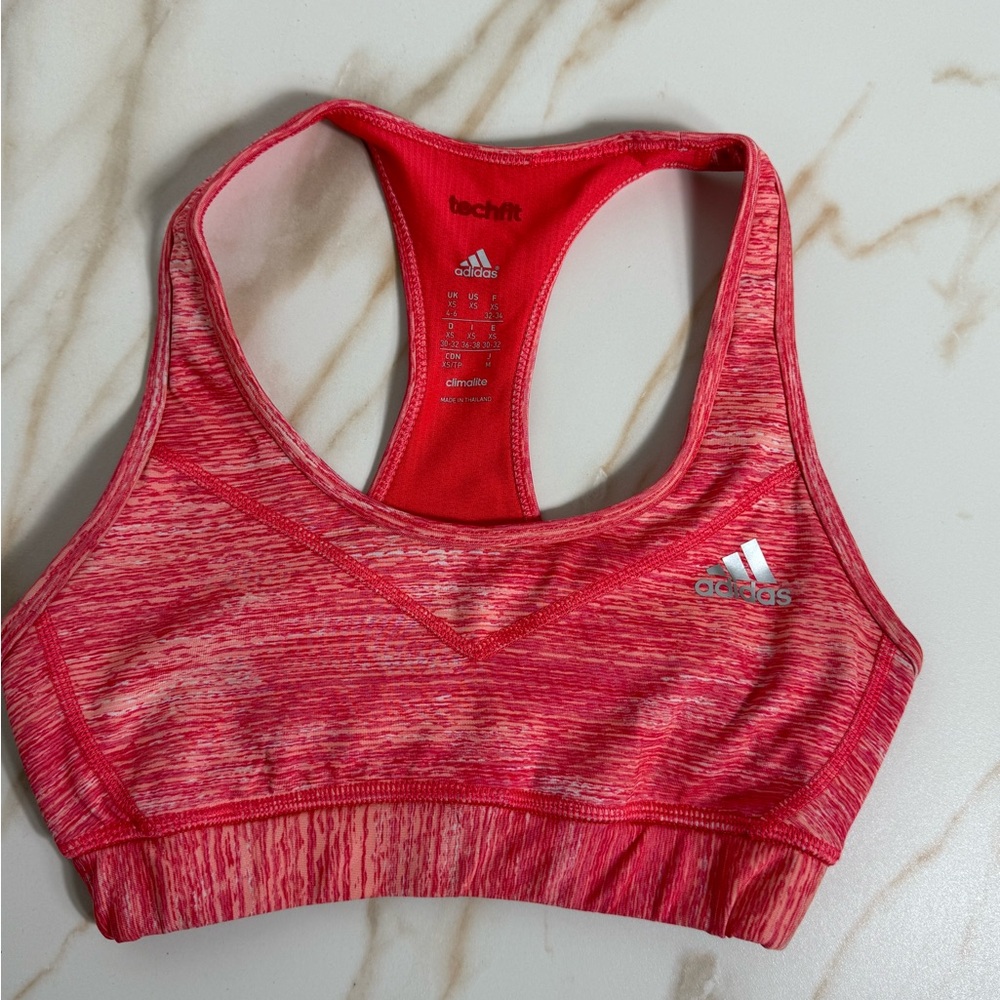 Adidas Women's Pink Sports Bra